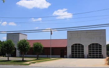 exterior of Rock Hill fire station 2