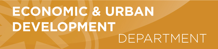 Decorative Economic Development Header Graphic